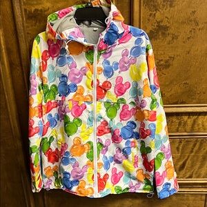 Colorful Mickey Mouse Rain Jacket